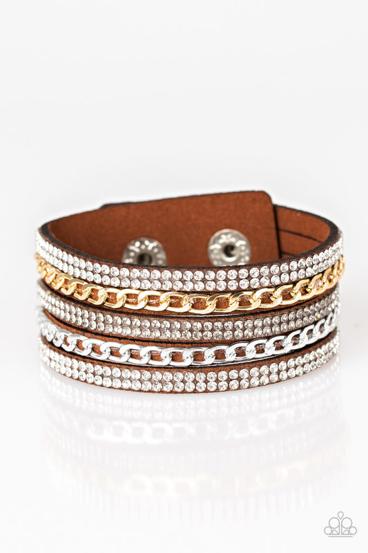 Metallic Horizon Bracelet