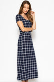 Short Sleeved Maxi Dress - LockaMe Designs