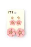 Flower Stud Earring Set - LockaMe Designs