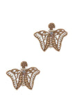Butterfly Beaded Fashion Earrings - LockaMe Designs