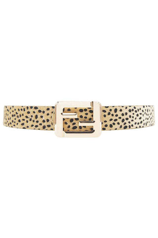 Leopard Fashion Square Letter Buckle Belt - LockaMe Designs