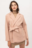 Fleece Belted Coat - LockaMe Designs