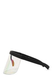 Trendy Modern Stylish Retro Cybertix Big Sunglasses - LockaMe Designs
