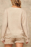 A Solid Knit Sweater - LockaMe Designs