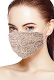 3d Sequin Fashion Facemask - LockaMe Designs