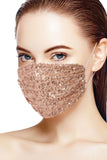 3d Sequin Fashion Facemask - LockaMe Designs
