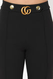 Cg Buckle And Button Detail Pants